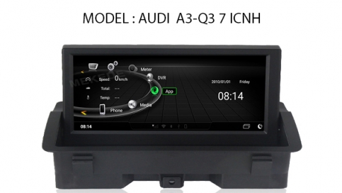 Màn hình DVD Android xe Audi Q3 2009-2015 | Màn hình nguyên khối zin 100% theo xe